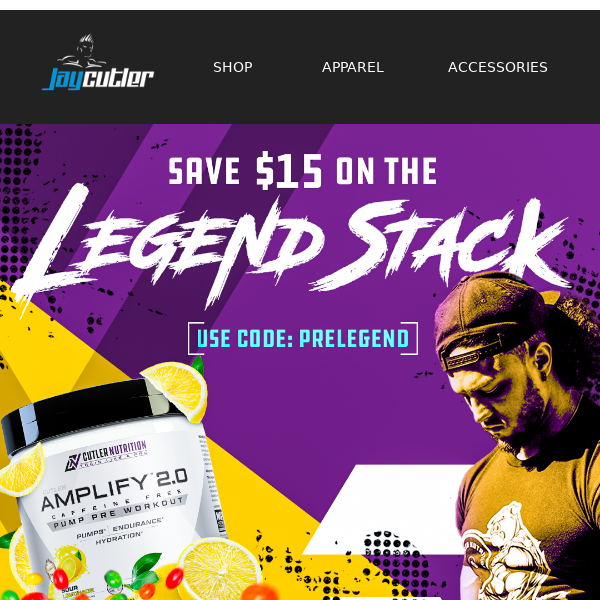 The Legend Stack On Sale! 🏋️