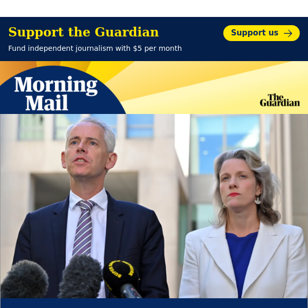 Deportation bill blacklist fears | Morning Mail from Guardian Australia