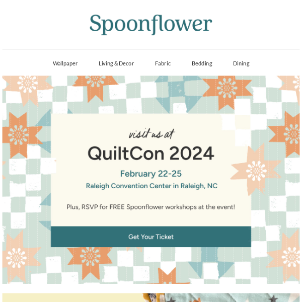 Visit us at QuiltCon 2024! 🧵