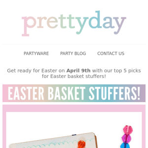 Our Top 5 Easter Basket Stuffers 🐰