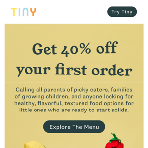 Join The Tiny Organics Family For Less 💗