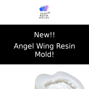 👼 New!! Angel Wing Silicone Resin Mold!