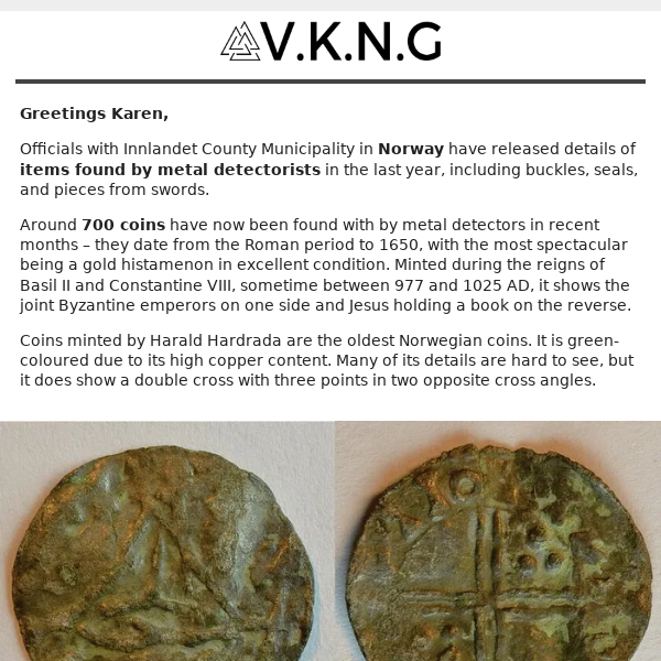 What did metal detectorists find in Norway last year