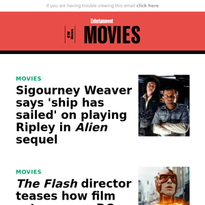Sigourney Weaver says  'ship has sailed' on playing Ripley in 'Alien' sequel