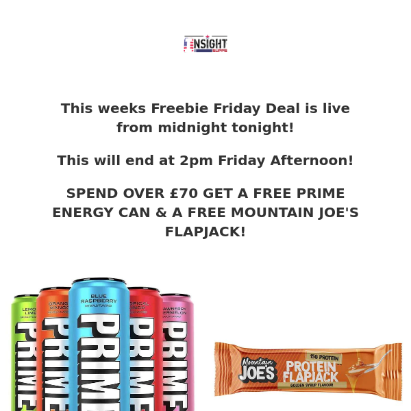 Freebie Fridays! Check out this weeks Freebie Friday Deal!