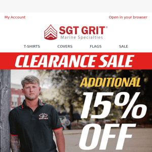 Warehouse Clearance Sale!