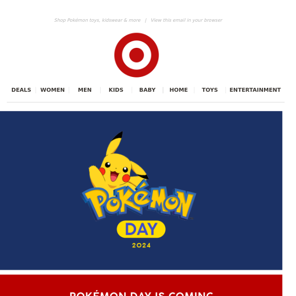 Pokémon Day is coming