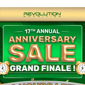 🎉 Anniversary Grand Finale: 48 Hours Left for Monumental Savings!