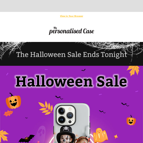 Boo! The Halloween Sale Ends Tonight 🎃⏰