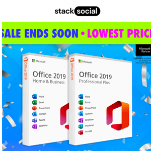 🚨💥 ENDING SOON: Microsoft Office @ $30 💥⏰