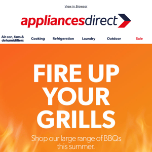 MASSIVE savings on BBQs 🔥