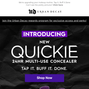 🚨 NEW PRODUCT ALERT 🚨 Quickie 24HR Multi-Use Concealer