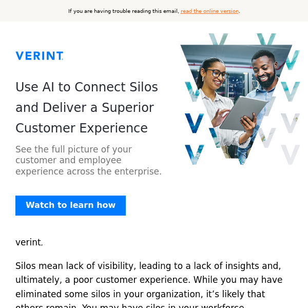Connect silos for a five-star customer experience ⭐⭐⭐⭐⭐