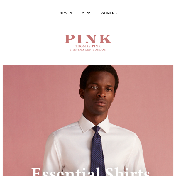 Pink Shirtmaker London Shirts - Thomas Pink Relaunched as Pink