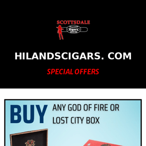 Lost City and God of Fire Deals! (Limited Quantity)