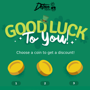 🍀 Lucky Savings: Pick a coin and WIN