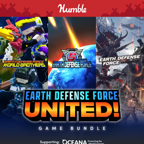Get Earth Defense Force 5, EDF: World Brothers + more frantic shooters! 🐜💥