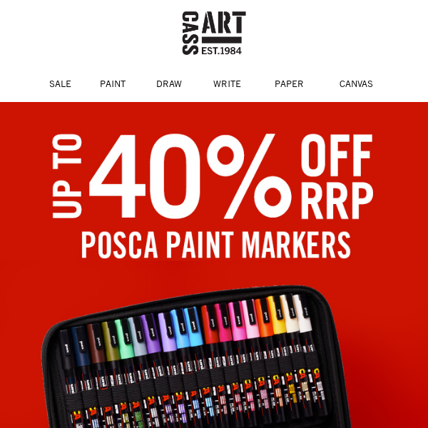 We ❤️ Posca – Sale now On 