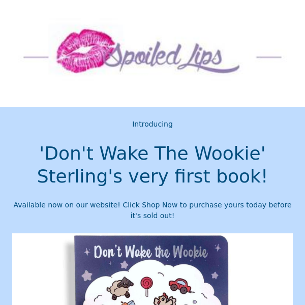 Wookies first book release!