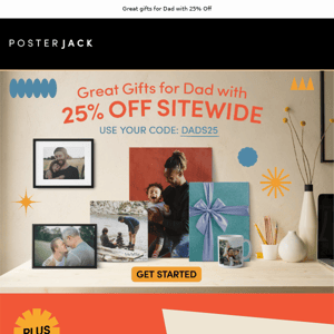 Double offers on Canvas + 25% Off Sitewide