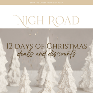 Countdown to Christmas with….