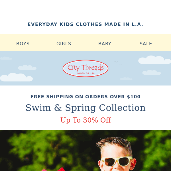 Up To 30% Off Swim & Spring