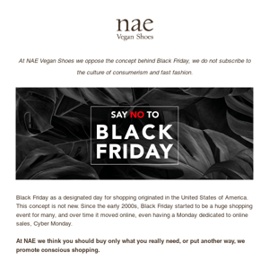 Why We Should Say "NO" to Black Friday ❌