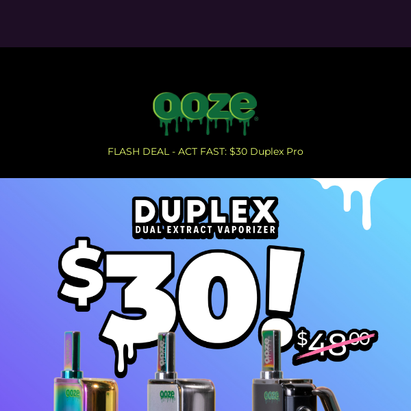 🚨 Act Fast, Only $30 for the Duplex Pro ⏰