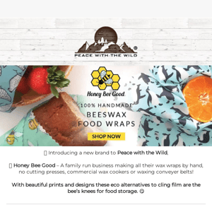 🥁 Introducing... 🐝 Honey Bee Good: Wax Wraps