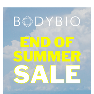 Our End of Summer Sale Starts NOW