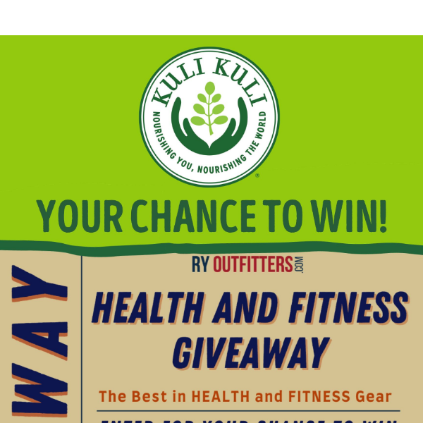 Win A $4.5K Health and Fitness Prize Package!