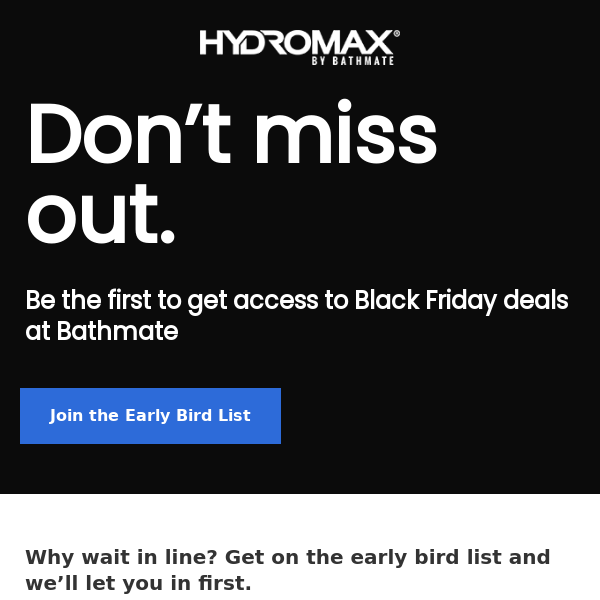 ⚫ Don’t Miss Out On Black Friday (Early Access Inside)