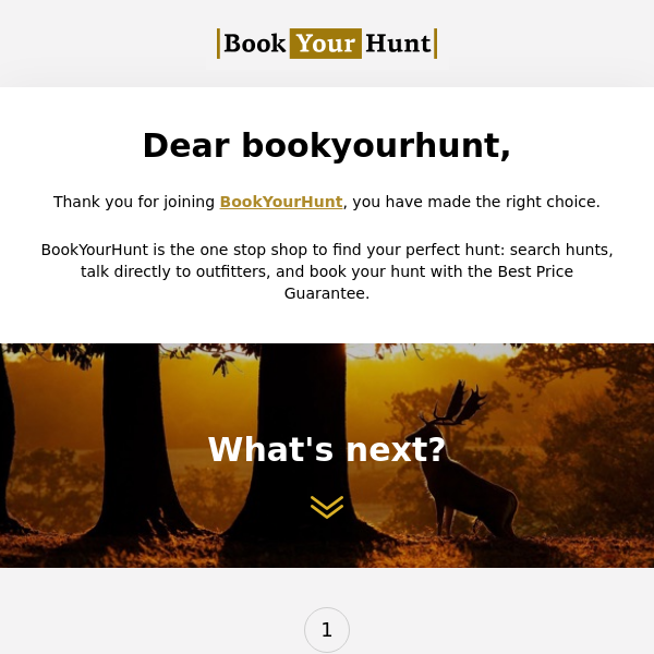 Welcome to BookYourHunt!
