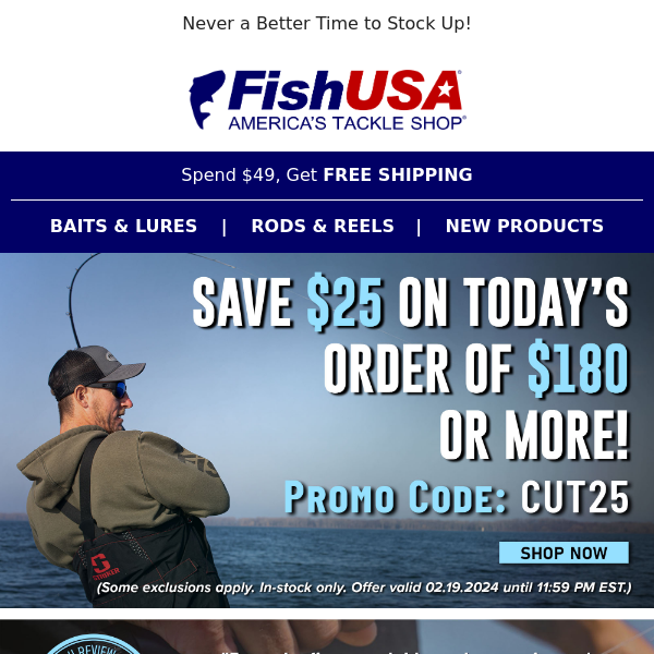 Fish USA - Latest Emails, Sales & Deals