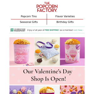 Shop for your sweetheart with Cupid-approved goodies.
