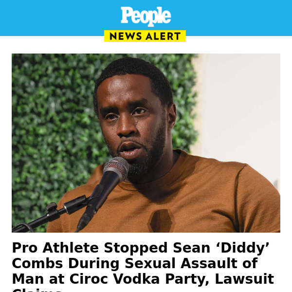 Pro Athlete Stopped Sean 'Diddy' Combs During Sexual Assault Of Man At ...