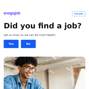Have you found a job?