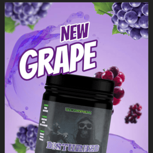 New 🍇 Grape 🍇 Disturbed Pre-Workout