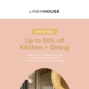 Host Easter with up to 50% off 🐣🐰