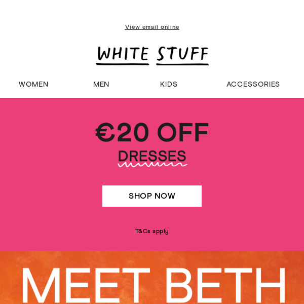 Meet Beth + dresses for less