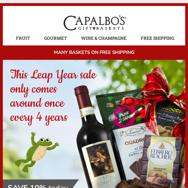 Leap Into Savings Today