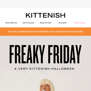 It's a Freaky Friday at Kittenish 👻