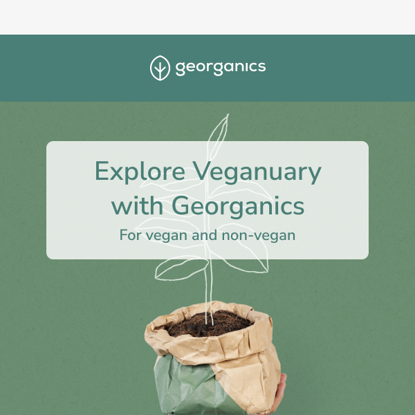 Explore Veganuary with Georganics
