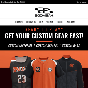 Get Your Custom Uniforms and Apparel Fast!