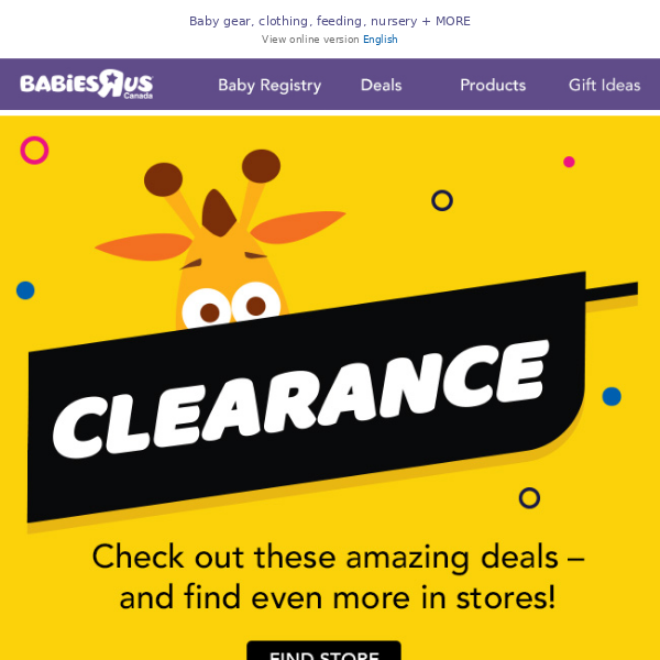 Toys R Us Canada Latest Emails S