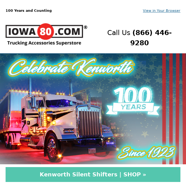 Iowa 80 Chrome Shop and Semi Truck Parts Superstore