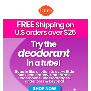 Try the tube