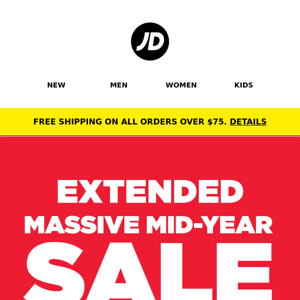 Our massive mid-year sale keeps getting bigger