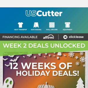 Unlocked! - Holiday Deals Week 2 👻