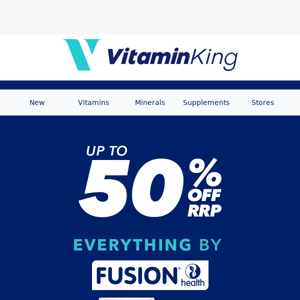 🤯Up to 50% off on Fusion Health!